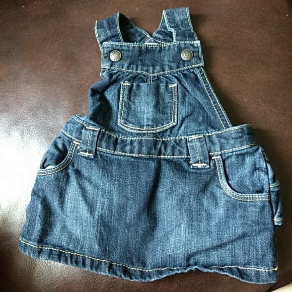3-6mths baby girl overalls - Picture 2 of 7